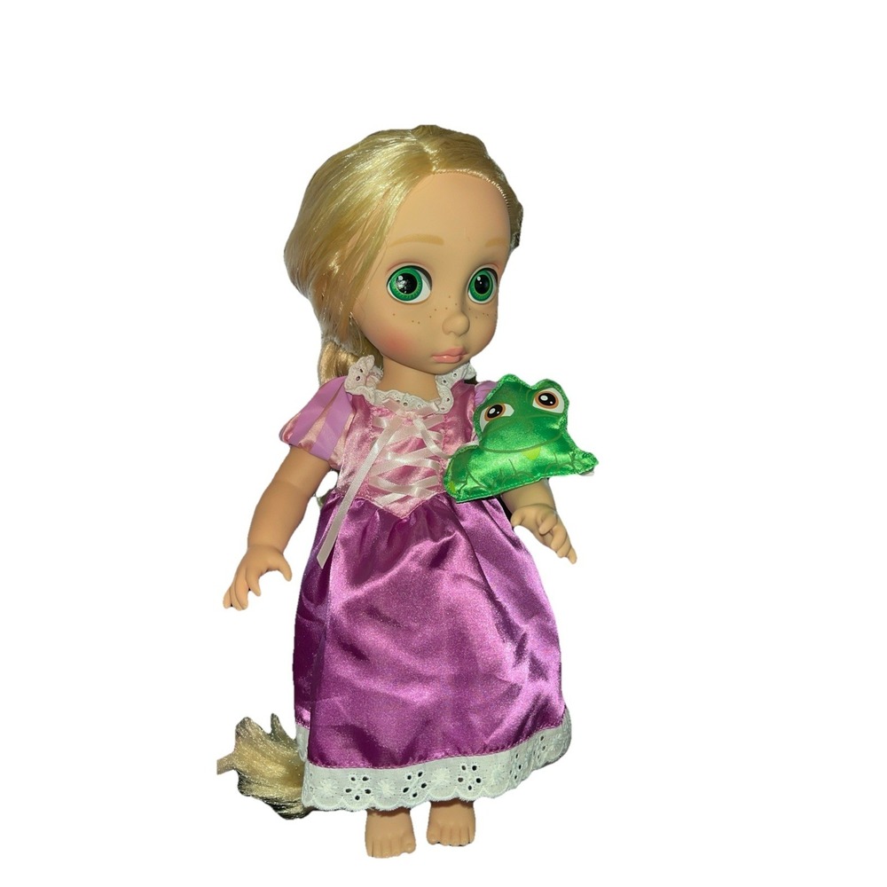 16" Disney Animators' Collection Tangled Rapunzel Toddler Doll w/Pascal